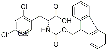 2,4-Dichloro-D-phenylalanine, N-FMOC protected Struktur