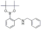 2-[(Benzylamino)methyl]benzeneboronic acid, pinacol ester Struktur