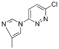 3-Chloro-6-(4-methyl-1H-imidazol-1-yl)pyridazine 98% Struktur