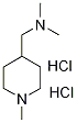 4-[(Dimethylamino)methyl]-1-methylpiperidine dihydrochloride Struktur