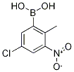 5-Chloro-2-methyl-3-nitrobenzeneboronic acid 97% Struktur