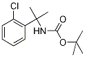 2-(2-Chlorophenyl)propan-2-amine, N-BOC protected, tert-Butyl [2-(2-chlorophenyl)prop-2-yl]carbamate Struktur