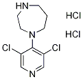 1-(3,5-Dichloropyridin-4-yl)-1,4-diazepane dihydrochloride Struktur