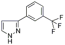 3-[3-(Trifluoromethyl)phenyl]-1H-pyrazole 97% Struktur