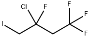 3-Chloro-4-iodo-1,1,1,3-tetrafluorobutane Struktur