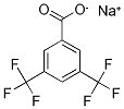 Sodium 3,5-bis(trifluoromethyl)benzoate Struktur