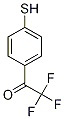 1-(4-Thiophenyl)-2,2,2-trifluoroethan-1-one Struktur