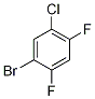 1-Bromo-5-chloro-2,4-difluorobenzene Struktur