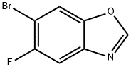 6-Bromo-5-fluoro-1,3-benzoxazole Struktur