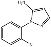 1-(2-Chlorophenyl)-1H-pyrazol-5-amine Struktur