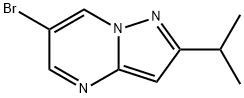 6-Bromo-2-isopropylpyrazolo[1,5-a]pyrimidine Struktur