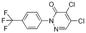 4,5-Dichloro-2-[4-(trifluoromethyl)phenyl]-2H-pyridazin-3-one 95% Struktur