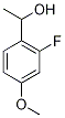 1-(2-Fluoro-4-methoxyphenyl)ethan-1-ol Struktur