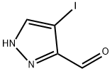 4-Iodo-1H-pyrazole-5-carbaldehyde Struktur