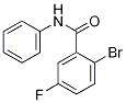 2-Bromo-5-fluoro-N-phenylbenzamide Struktur