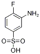 3-Amino-4-fluorobenzenesulphonic acid Struktur