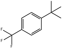 4-(tert-Butyl)-alpha,alpha,alpha-trifluorotoluene, 1-(tert-Butyl)-4-(trifluoromethyl)benzene Struktur