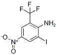 2-Iodo-4-nitro-6-(trifluoromethyl)aniline, 4-Amino-3-iodo-5-(trifluoromethyl)nitrobenzene Struktur