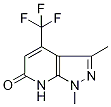 1,7-Dihydro-1,3-dimethyl-4-(trifluoromethyl)-6H-pyrazolo[3,4-b]pyridin-6-one Struktur