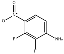 2,3-Difluoro-4-nitroaniline Struktur