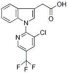 1-[3-Chloro-5-(trifluoromethyl)pyridin-2-yl]-1H-indol-3-ylacetic acid 97% Struktur