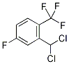 2-(Dichloromethyl)-4-fluorobenzotrifluoride Struktur