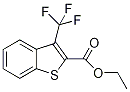 Ethyl 3-(trifluoromethyl)benzo[b]thiophene-2-carboxylate Struktur