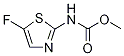 Methyl (5-fluoro-1,3-thiazol-2-yl)carbamate Struktur