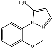 1-(2-Methoxyphenyl)-1H-pyrazol-5-amine Struktur