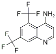 4-Amino-5,7-bis(trifluoromethyl)quinoline Struktur