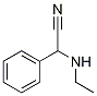 2-(ethylamino)-2-phenylacetonitrile Struktur