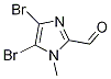 4,5-Dibromo-1-methyl-1H-imidazole-2-carboxaldehyde Struktur