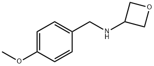 N-(4-Methoxybenzyl)oxetan-3-amine Struktur