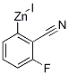 2-Cyano-3-fluorophenylzinc iodide 0.5M solution in THF Struktur