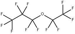 Heptafluoropropyl pentafluoroethyl ether Struktur