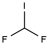 Difluoromethyl iodide 10 wt. % solution in THF Struktur