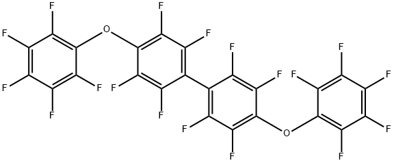 4,4'-Bis(pentafluorophenoxy)octafluorobiphenyl Struktur