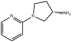 (3S)-1-(Pyridin-2-yl)pyrrolidin-3-amine Struktur