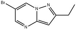 6-Bromo-2-ethylpyrazolo[1,5-a]pyrimidine Struktur