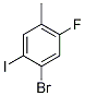 4-Bromo-2-fluoro-5-iodotoluene 97% Struktur