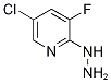 5-Chloro-3-fluoro-2-hydrazinopyridine Struktur