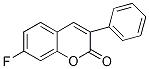 7-Fluoro-3-phenylcoumarin Struktur