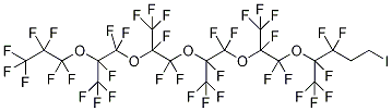 1H,1H,2H,2H-Perfluoro(1-iodo-4,7,10,13,16-pentamethyl-5,8,11,14,17-pentaoxaeicosane) 95%min Struktur