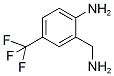 2-Amino-5-(trifluoromethyl)benzylamine , 2-(Aminomethyl)-4-(trifluoromethyl)aniline Struktur