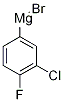 3-Chloro-4-fluorophenylmagnesium bromide 0.5M solution in THF Struktur