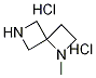 1-Methyl-1,6-diazaspiro[3.3]heptane dihydrochloride Struktur