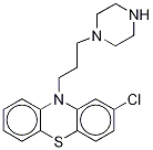 N-Desmethyl Prochlorperazine-d8 Dimaleate Struktur