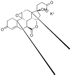 Eplerenone-methyl-d3 Hydroxyacid Potassium Salt Struktur