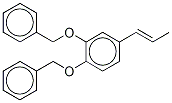 trans--Methyl(3,4-dibenzyloxy)styrene Struktur