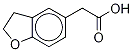 2,3-Dihydro-5-benzofuranacetic Acid-d2 Struktur